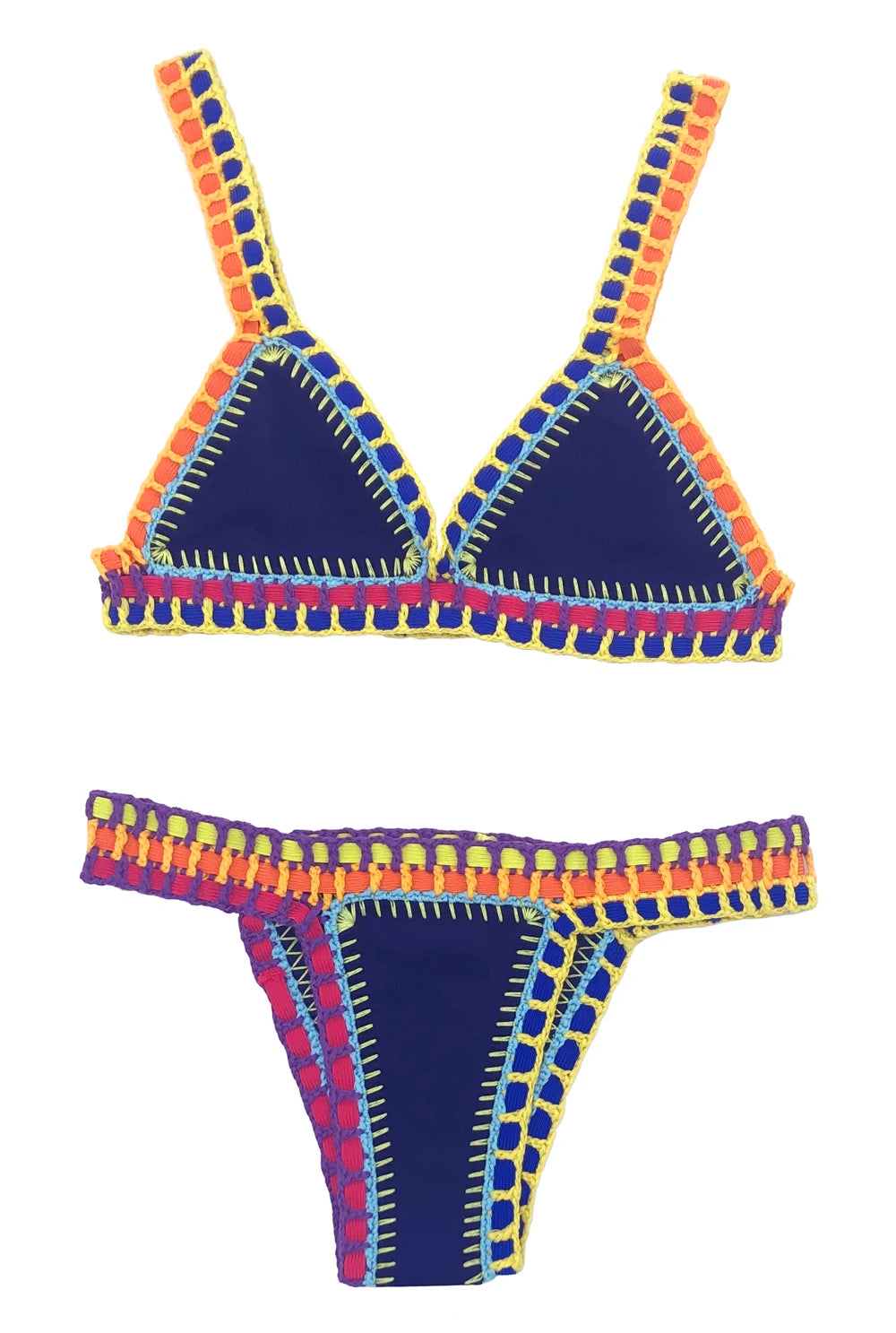 Bikini triangle en crochet Lisa