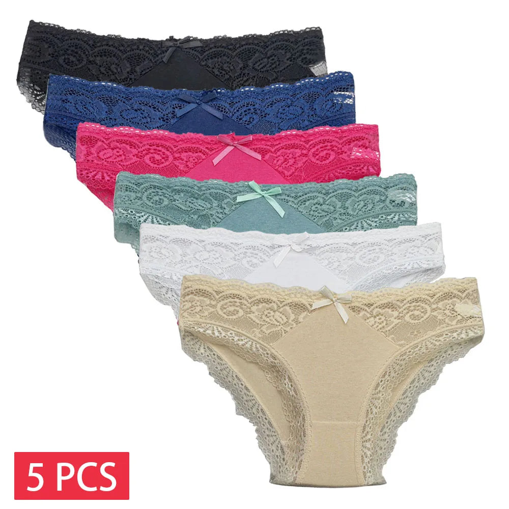 Lot de 5 culottes transparentes Marie