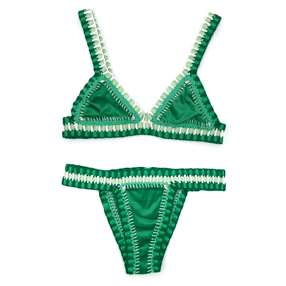 Bikini triangle en crochet Abba