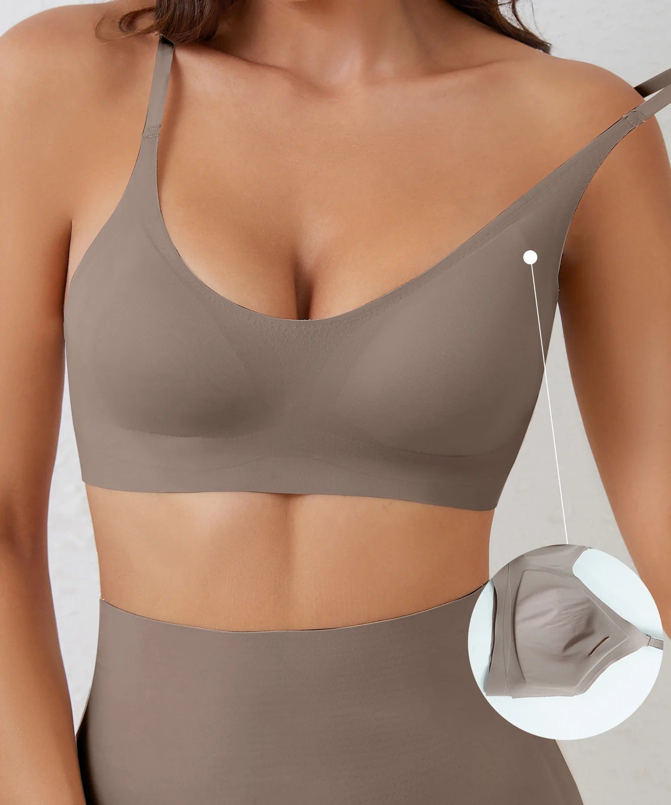 Soutien-gorge sans armatures