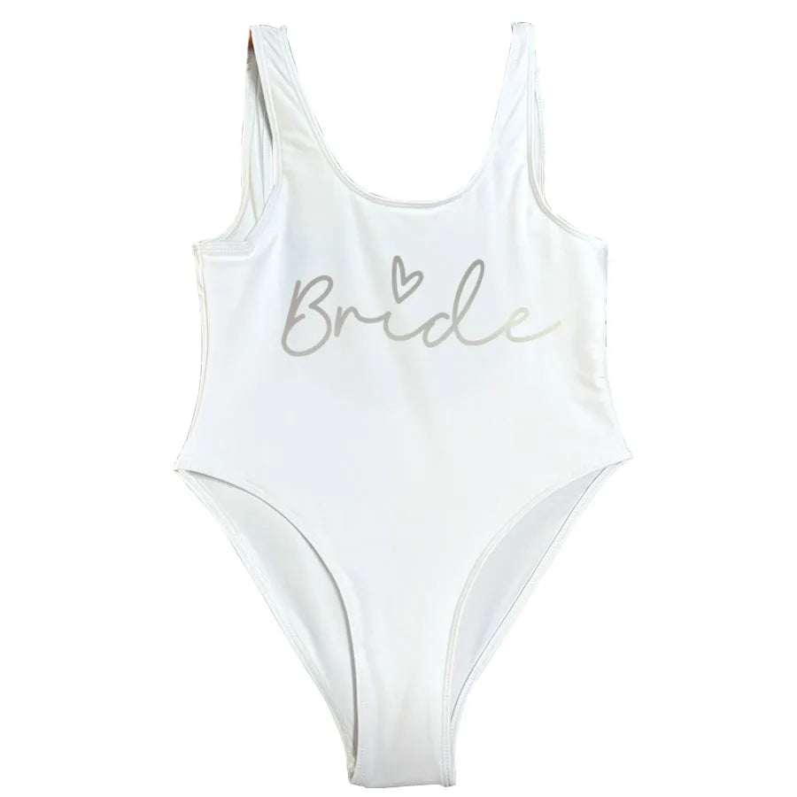 Maillot de bain  « Team Bride » / « Bride »