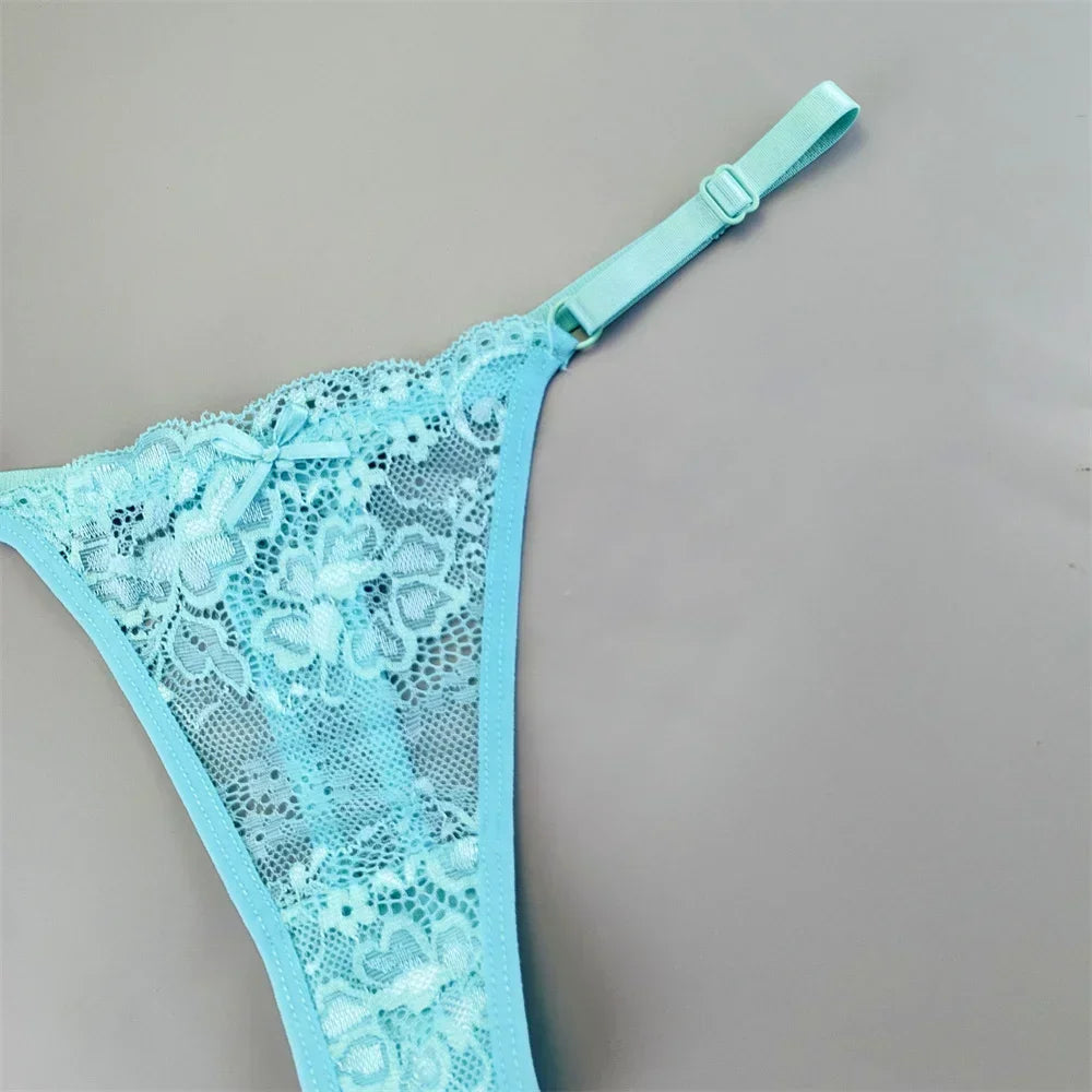 Lot de 3 strings transparents