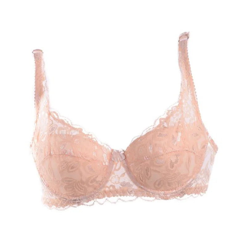 Soutien-gorge floral en dentelle