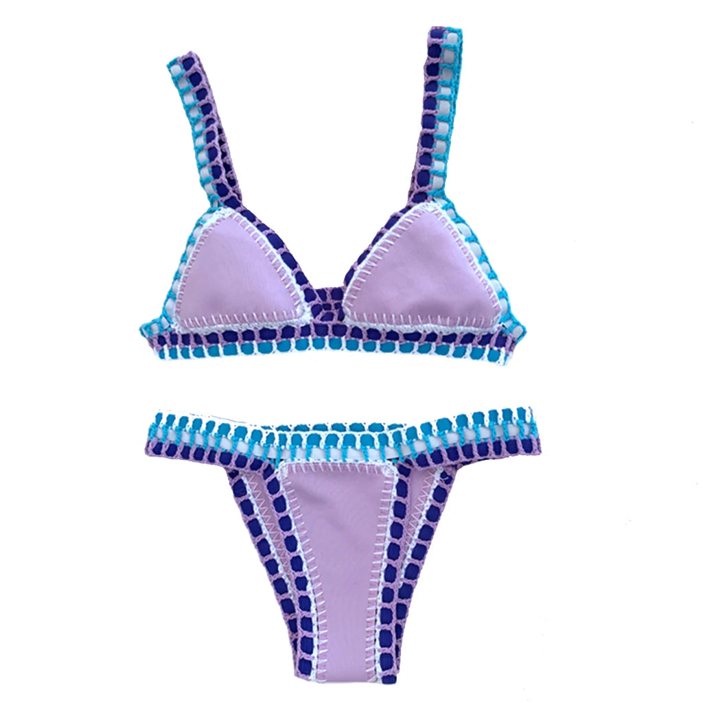 Bikini triangle en crochet Lisa