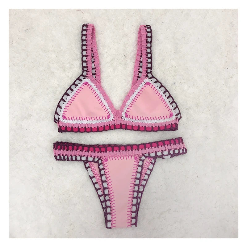 Bikini triangle en crochet Lisa