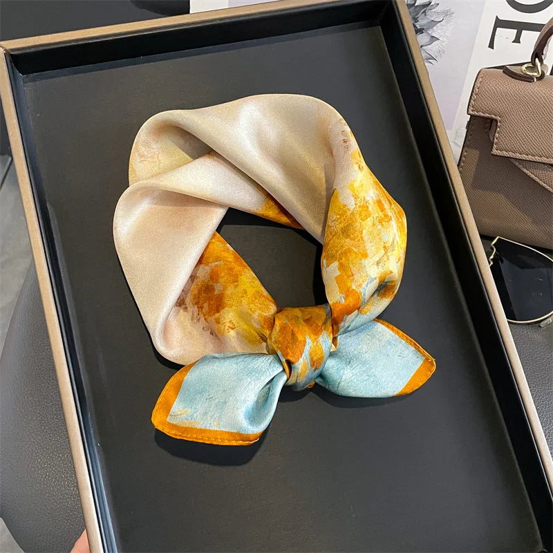 Foulard en soie Solène