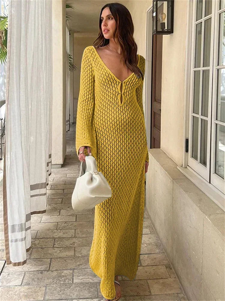 Robe en maille Tess