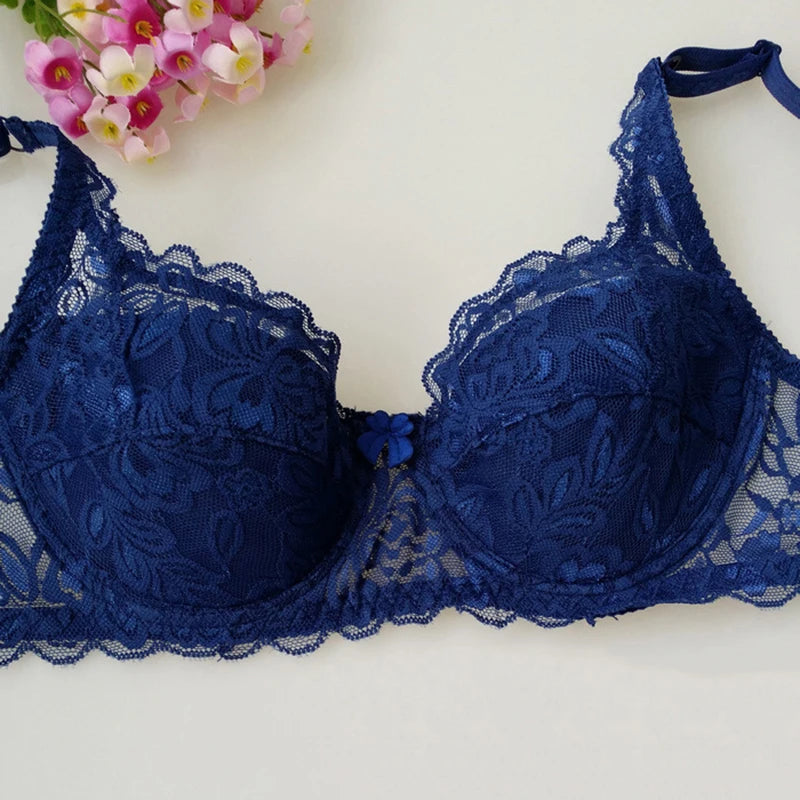 Soutien-gorge floral en dentelle