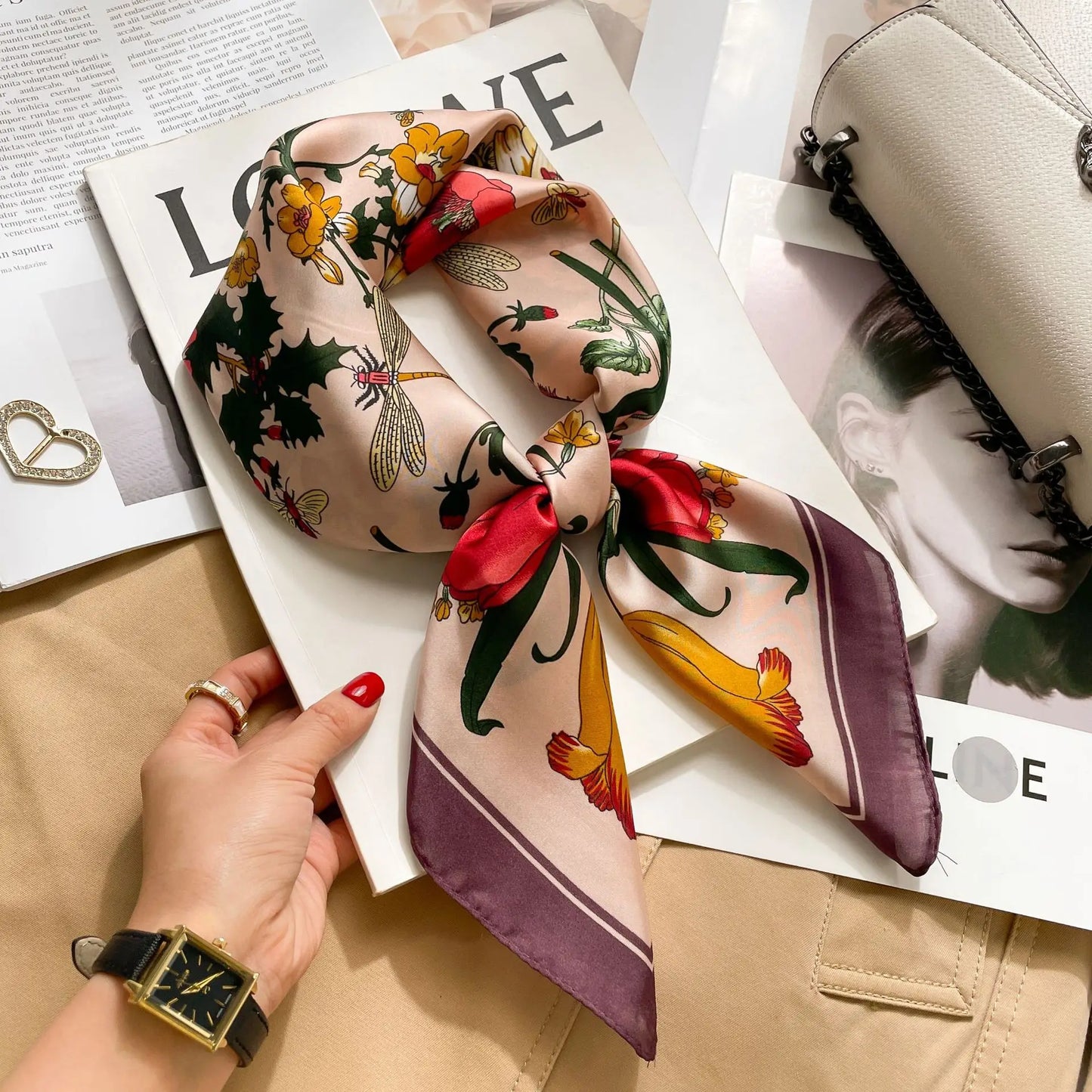 Foulard chic Ivy