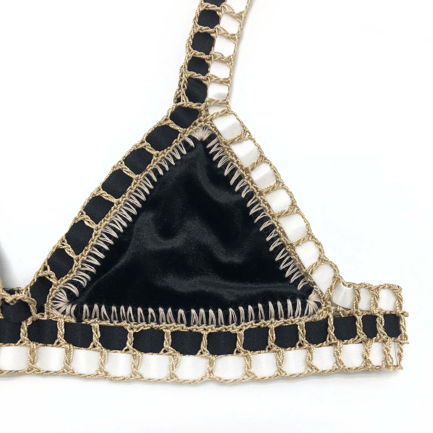 Bikini triangle en crochet Abba