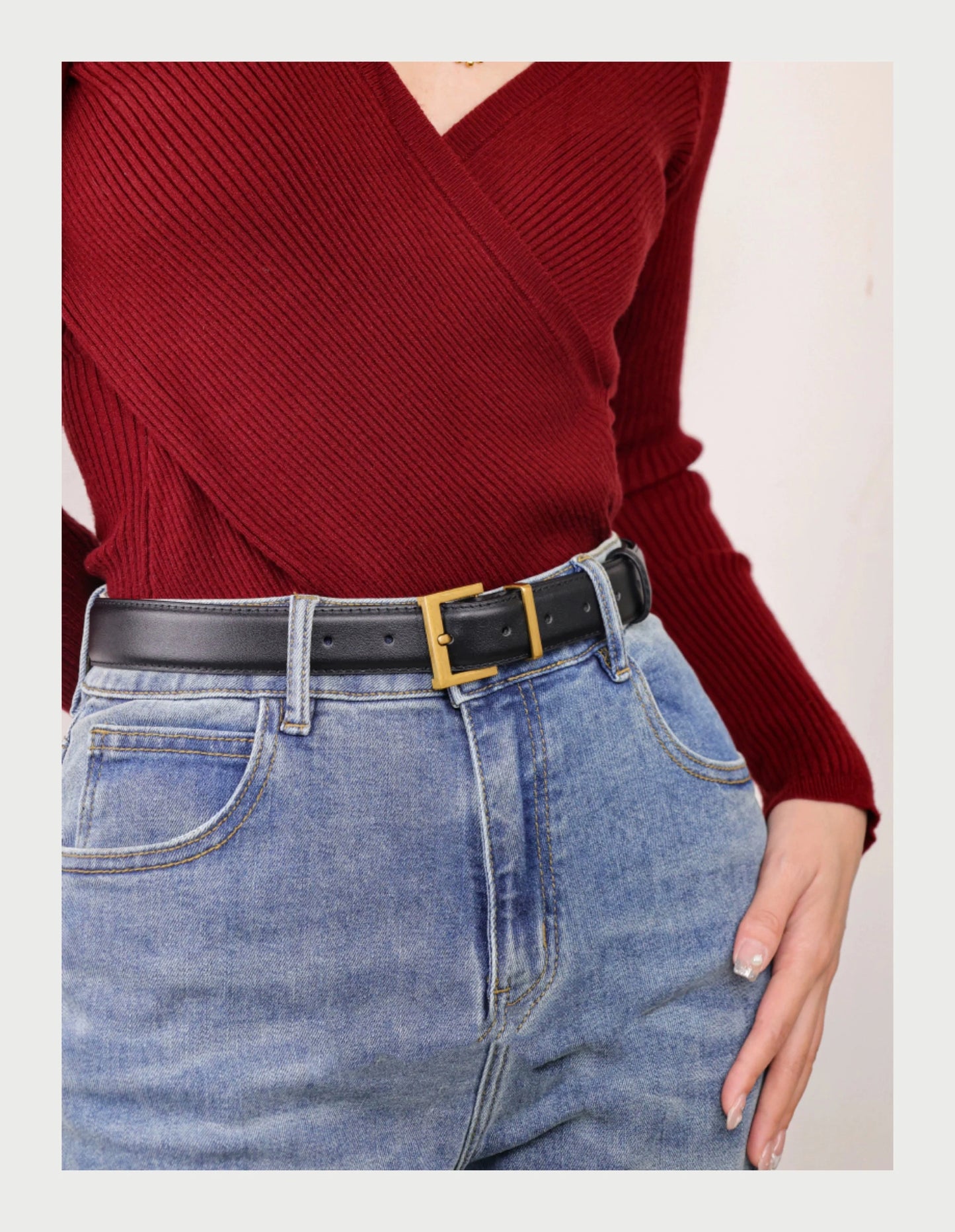 Ceinture en cuir Orlane